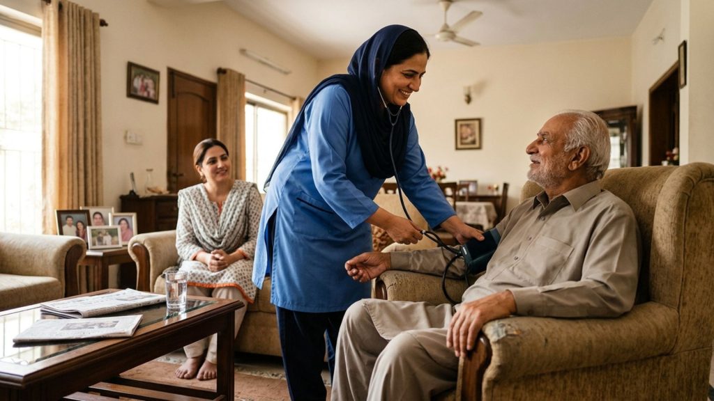 Affordable home nursing services Lahore