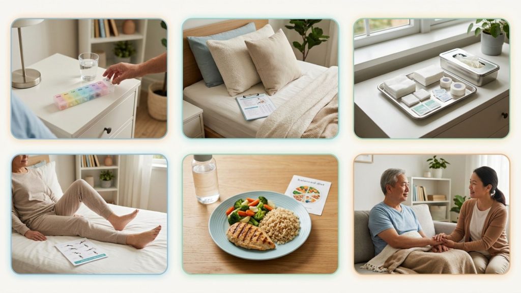 home care checklist for post surgery recovery