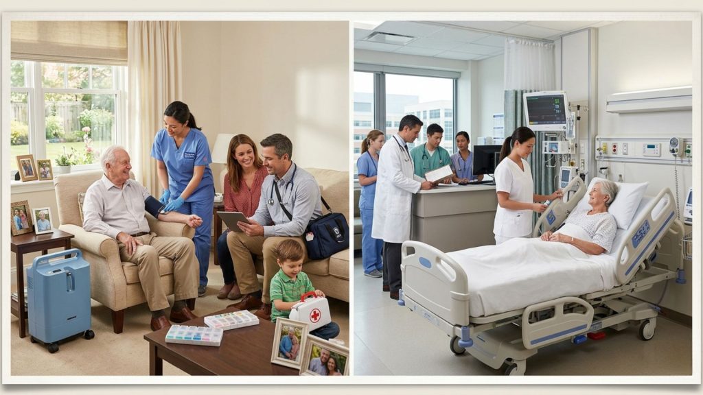 benefits of home medical care vs hospitalbenefits of home medical care vs hospital